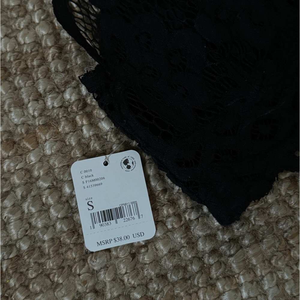 Intimately Free People Adella Longline Black Bralette NWT - Picture 6 of 7